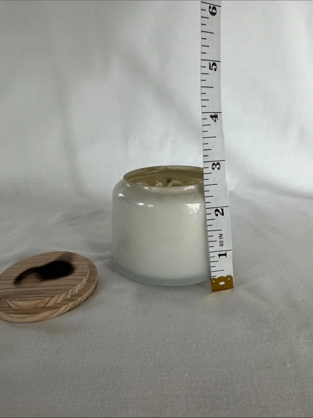 Anthropologie Night Gardenia Small Candle with Wooden Lid